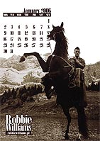 Calendar Robbie Williams